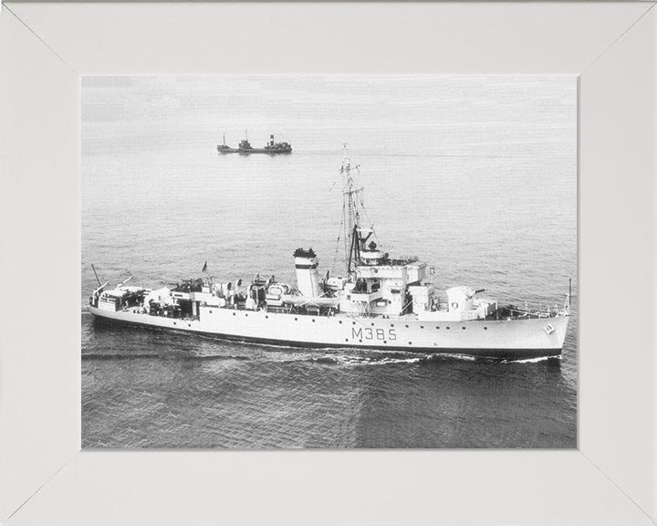 HMS Wave J385 (M385) Royal Navy Algerine class minesweeper Photo Print or Framed Print - Hampshire Prints