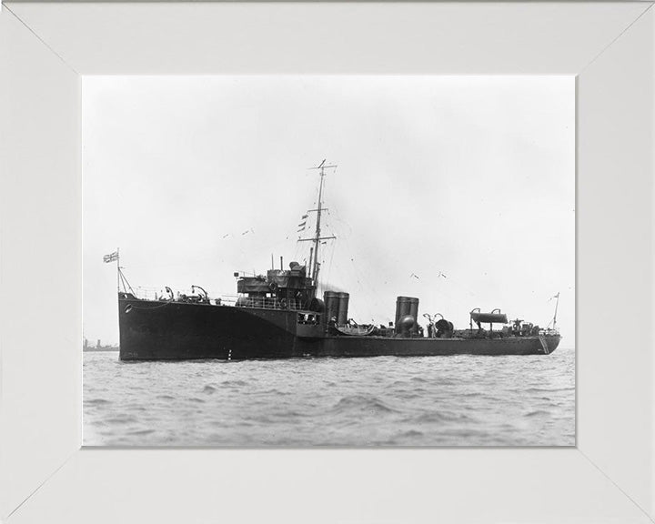 HMS Exe 1903 Royal Navy River class destroyer Photo Print or Framed Print - Hampshire Prints