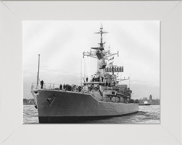 HMS Minerva F45 Royal Navy Leander class Frigate Photo Print or Framed Print - Hampshire Prints