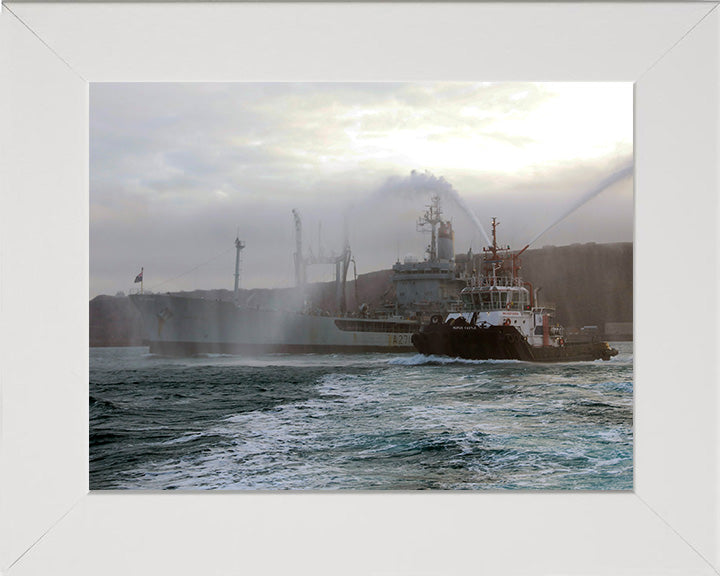 RFA Gold Rover A271 Royal Fleet Auxiliary Rover class small fleet tanker Photo Print or Framed Print - Hampshire Prints