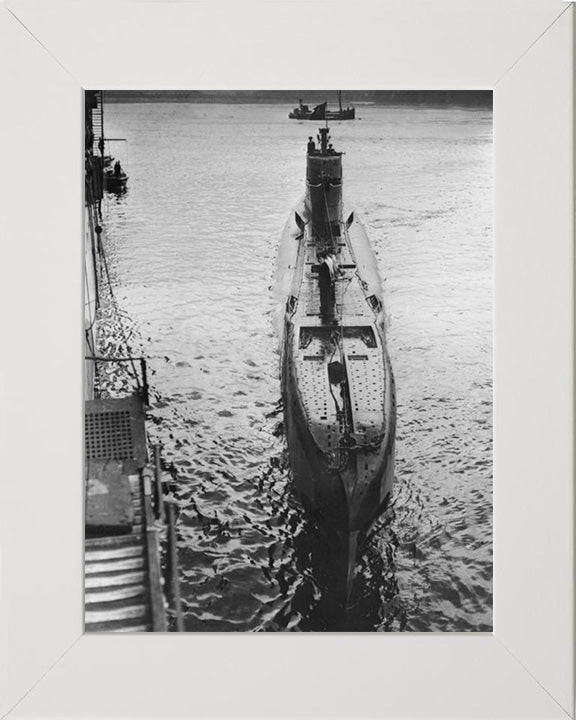 HMS Tuna N94 Royal Navy T class Submarine Photo Print or Framed Print - Hampshire Prints