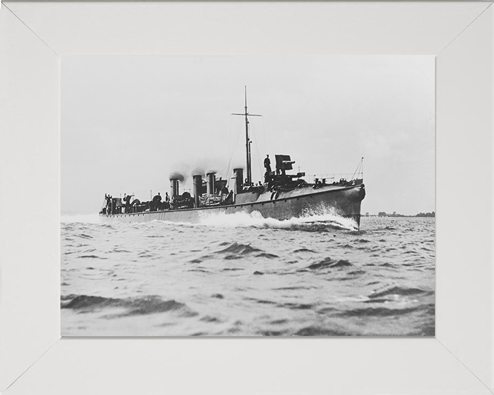 HMS Hornet Royal Navy Havock class torpedo boat Photo Print or Framed Print - Hampshire Prints