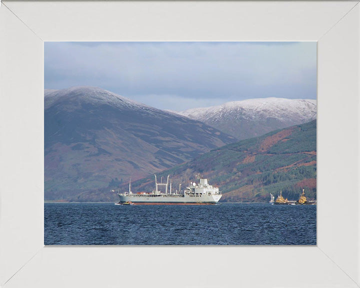 RFA Brambleleaf A81 Royal Fleet Auxiliary Leaf class support tanker Photo Print or Framed Print - Hampshire Prints