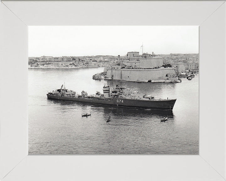 HMS Legion G74 Royal Navy A class destroyer Photo Print or Framed Print - Hampshire Prints