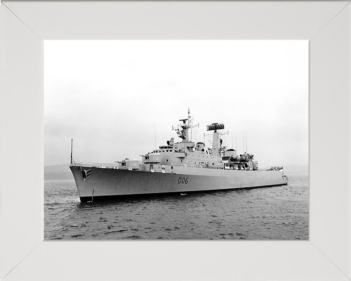 HMS Hampshire D06 Royal Navy County class destroyer Photo Print or Framed Print - Hampshire Prints