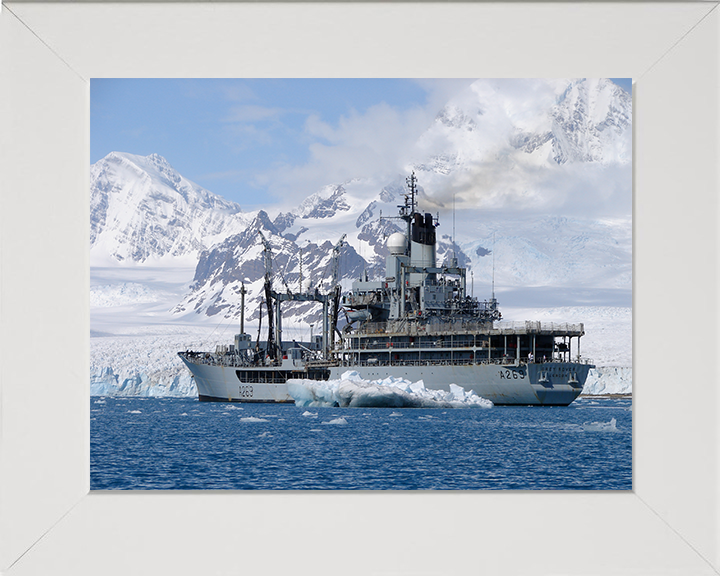 RFA Grey Rover A269 Royal Fleet Auxiliary Rover class small fleet tanker Photo Print or Framed Print - Hampshire Prints