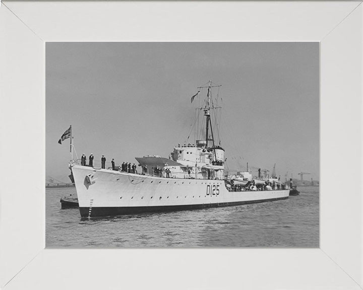 HMS Nepal D125 Royal Navy N class destroyer Photo Print or Framed Print - Hampshire Prints