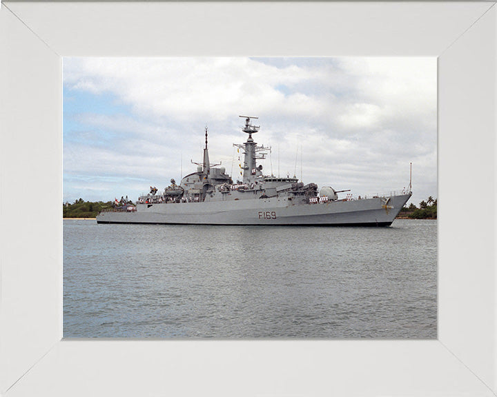 HMS Amazon F169 Royal Navy type 21 Frigate Photo Print or Framed Print - Hampshire Prints