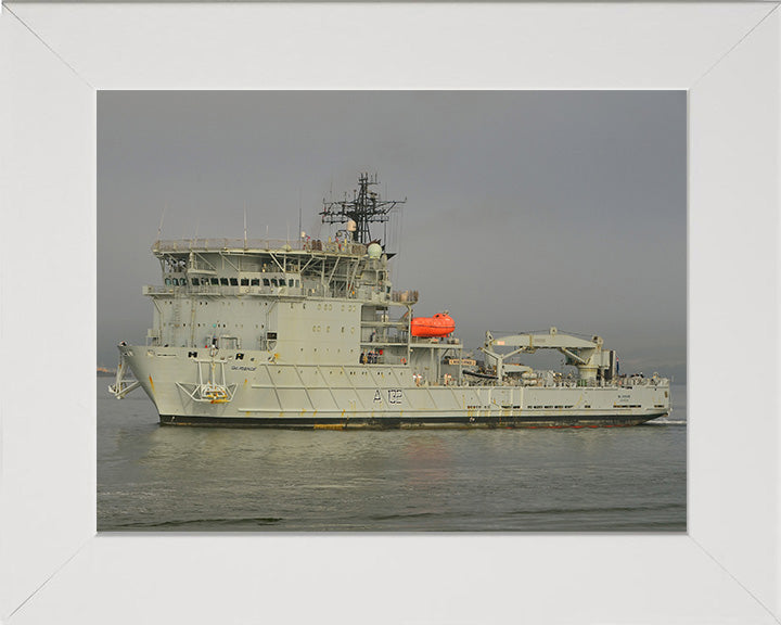 RFA Diligence A132 Royal Fleet Auxiliary forward repair ship Photo Print or Framed Print - Hampshire Prints