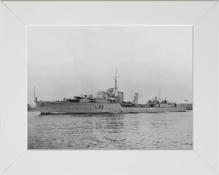 HMS Sikh L82 (F82) Royal Navy Tribal class destroyer Photo Print or Framed Print - Hampshire Prints