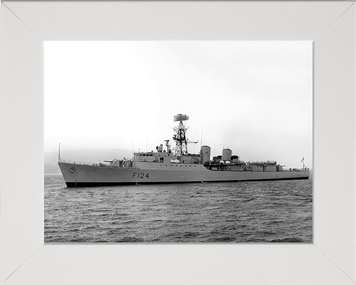 HMS Zulu F124 Royal Navy Tribal class frigate Warship Photo Print or Framed Print - Hampshire Prints