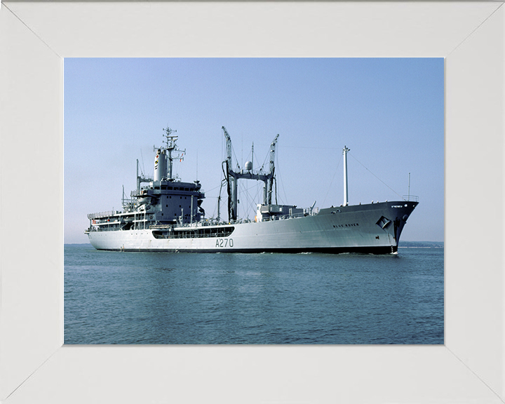 RFA Blue Rover A270 Royal Fleet Auxiliary Rover class small fleet tanker Photo Print or Framed Print - Hampshire Prints