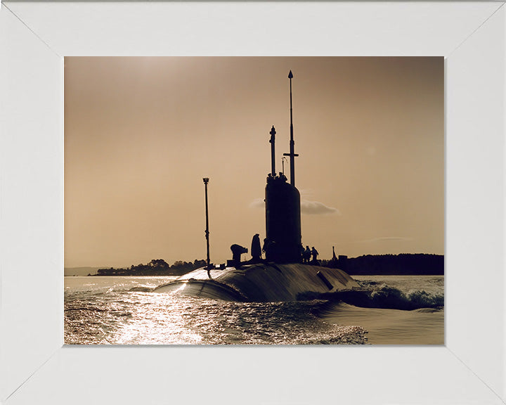 HMS Turbulent S87 Royal Navy Trafalgar class Submarine Photo Print or Framed Print - Hampshire Prints