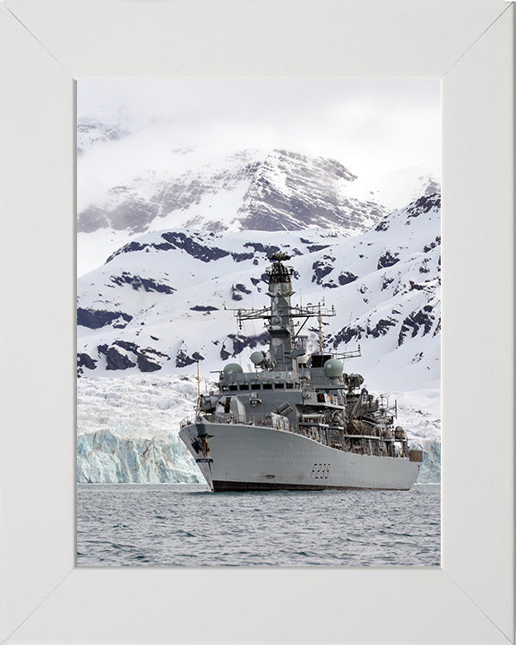 HMS Richmond F239 Royal Navy type 23 Frigate Photo Print or Framed Print - Hampshire Prints