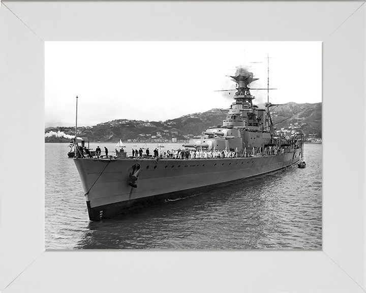 HMS Hood (51) Royal Navy Admiral class battlecruiser Photo Print or Framed Print - Hampshire Prints