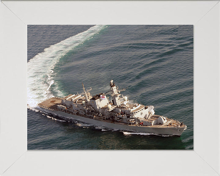 HMS Northumberland F238 Royal Navy type 23 Frigate Photo Print or Framed Print - Hampshire Prints