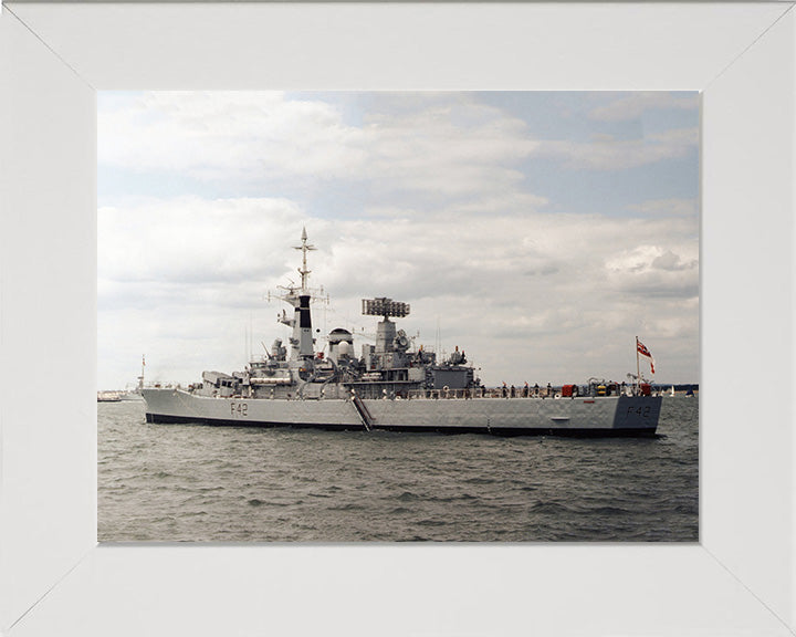 HMS Phoebe F42 Royal Navy Leander class frigate Photo Print or Framed Photo Print - Hampshire Prints