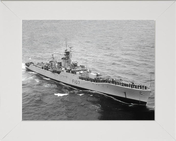 HMS Rothesay F107 | Photo Print | Framed Print | Rothesay Class | Frigate | Royal Navy - Hampshire Prints