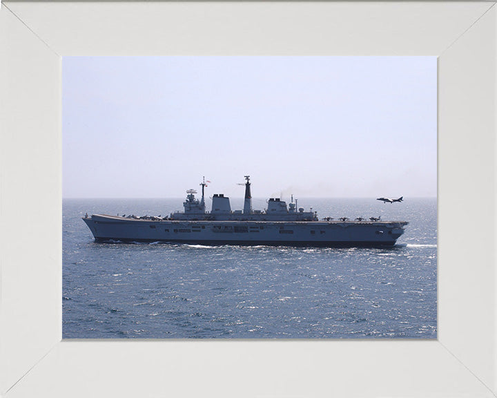 HMS Invincible R05 Royal Navy Invincible Class aircraft carrier Photo Print or Framed Print - Hampshire Prints