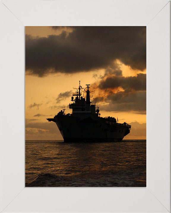 HMS Invincible R05 Royal Navy Invincible Class aircraft carrier Photo Print or Framed Print - Hampshire Prints