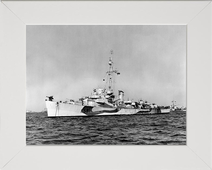 HMS Holmes K581 Royal Navy Captain class frigate Photo Print or Framed Print - Hampshire Prints