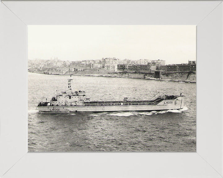 HMS Redoubt L4001 Royal Navy Mark 8 Landing Craft Photo Print or Framed Photo Print - Hampshire Prints