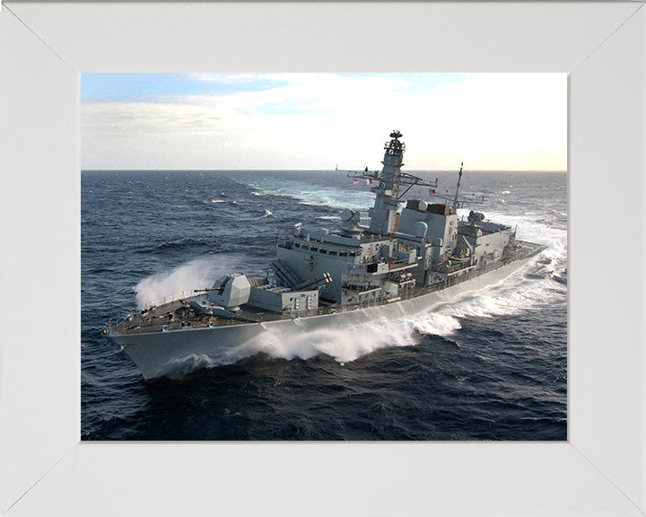 HMS Marlborough F233 Royal Navy type 23 Frigate Photo Print or Framed Print - Hampshire Prints