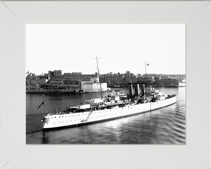 HMS Norfolk (78) Royal Navy Dorsetshire class heavy cruiser Photo Print or Framed Print - Hampshire Prints