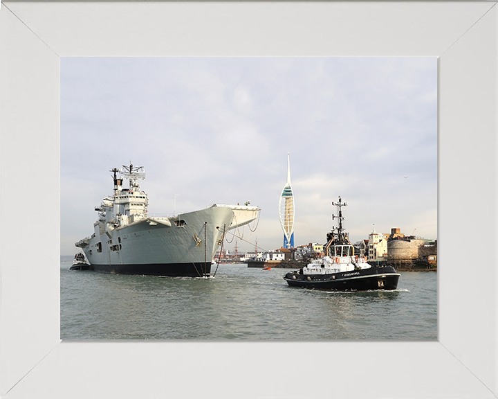 HMS Illustrious R06 | Photo Print | Framed Print | Invincible Class | Aircraft Carrier | Royal Navy - Hampshire Prints