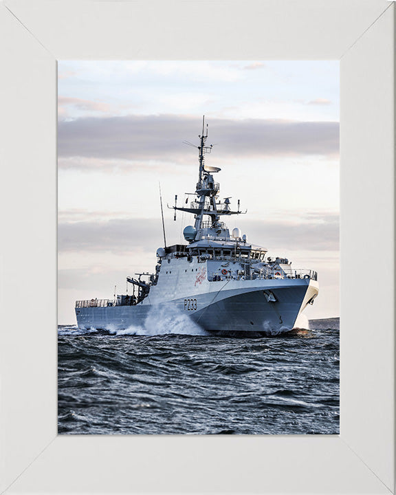 HMS Tamar P233 Royal Navy River class offshore patrol vessel Photo Print or Framed Print - Hampshire Prints