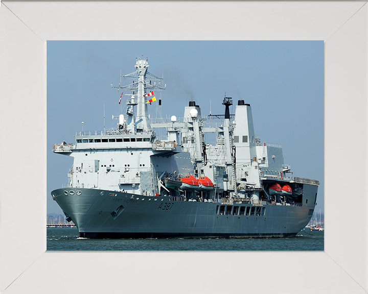 RFA Fort Victoria A387 Royal Fleet Auxiliary Fort class tanker Photo Print or Framed Print - Hampshire Prints