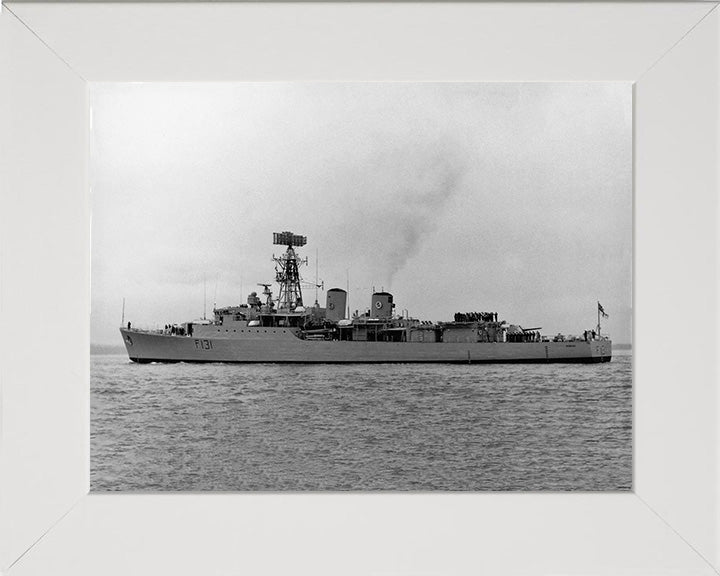 HMS Nubian F131 Royal Navy Tribal class frigate Photo Print or Framed Photo Print - Hampshire Prints