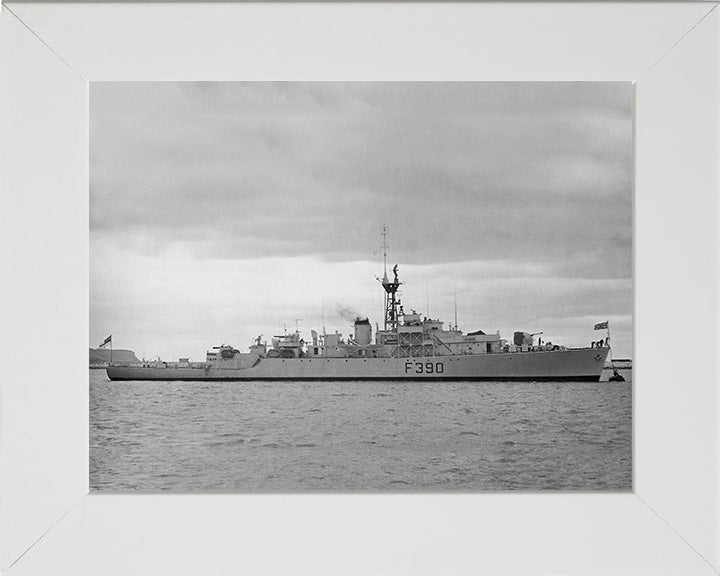 HMS Loch Fada F390 (K390) Royal Navy Loch class frigate Photo Print or Framed Print - Hampshire Prints