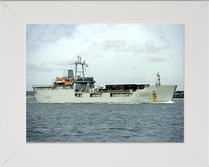 RFA Sir Galahad L3005 Royal Fleet Auxiliary Round Table class ship Photo Print or Framed Print - Hampshire Prints