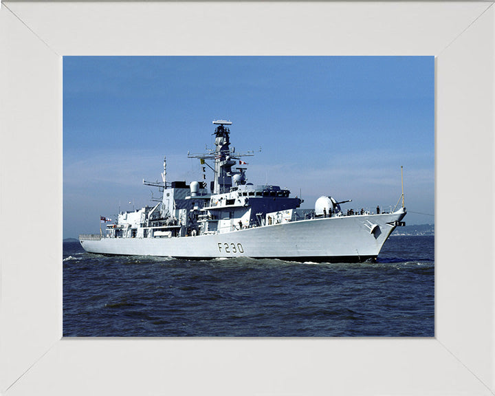 HMS Norfolk F230 Royal Navy type 23 Frigate Photo Print or Framed Print - Hampshire Prints