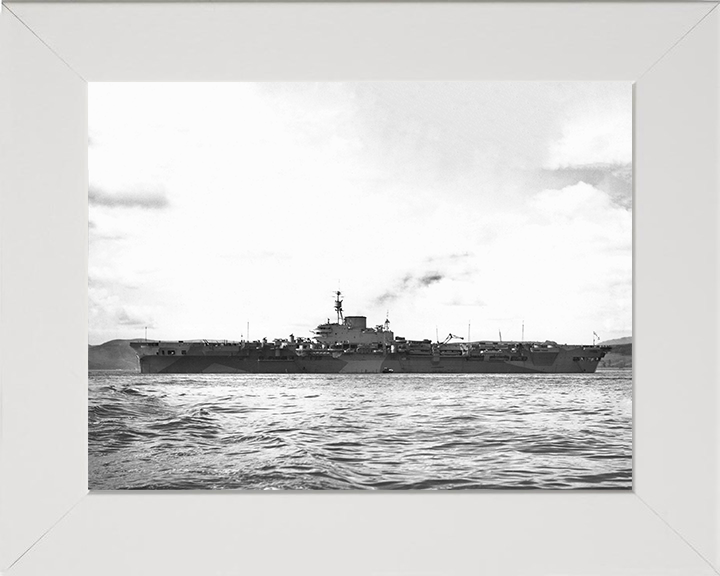 HMS Implacable R86 Royal Navy Implacable Class Aircraft Carrier Photo Print or Framed Print - Hampshire Prints