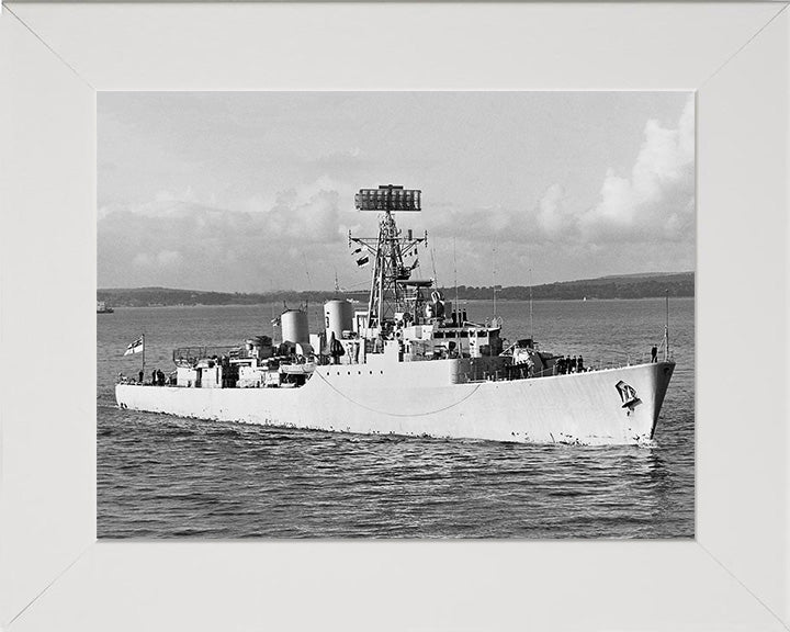 HMS Zulu F124 Royal Navy Tribal class frigate Warship Photo Print or Framed Print - Hampshire Prints