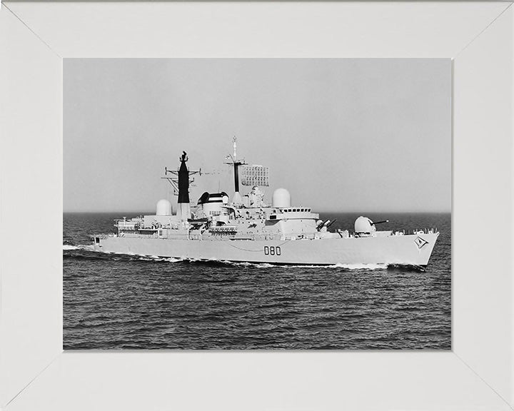 HMS Sheffield D80 Royal Navy Type 42 destroyer Photo Print or Framed Print - Hampshire Prints