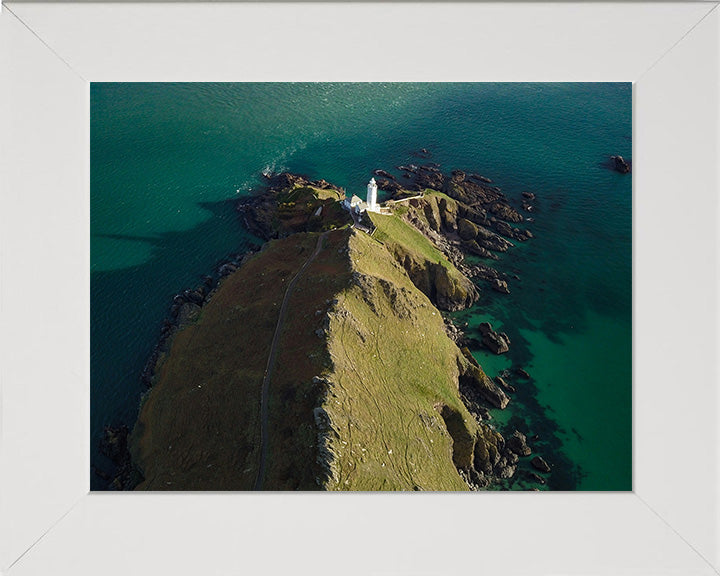Start Point Lighthouse Devon from above Photo Print - Canvas - Framed Photo Print - Hampshire Prints