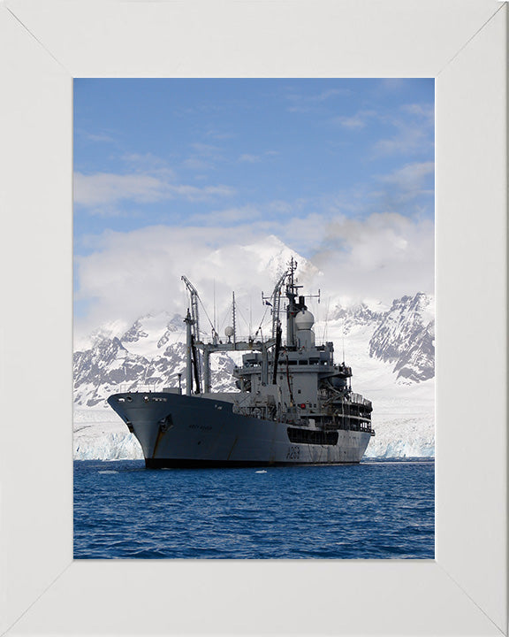 RFA Grey Rover A269 Royal Fleet Auxiliary Rover class small fleet tanker Photo Print or Framed Print - Hampshire Prints