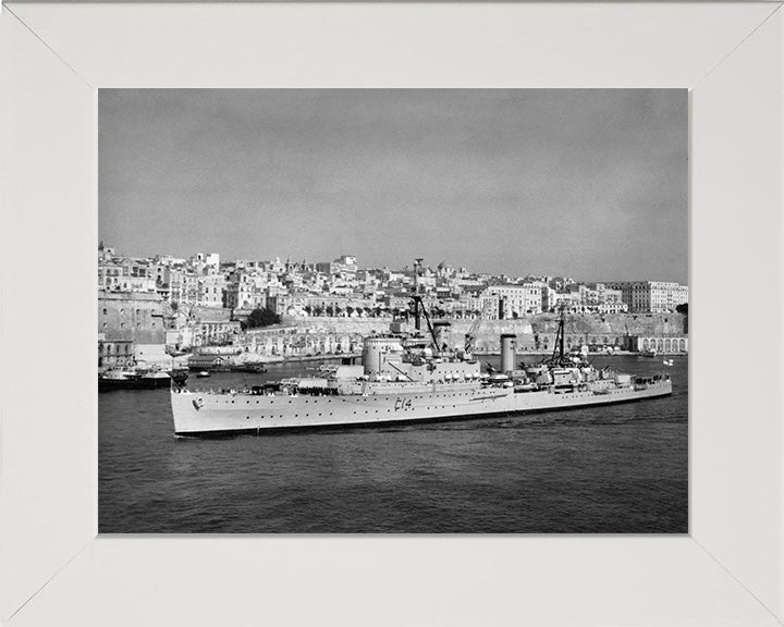 HMS Kenya (C14) Royal Navy Fiji class light cruiser Photo Print or Framed Photo Print - Hampshire Prints