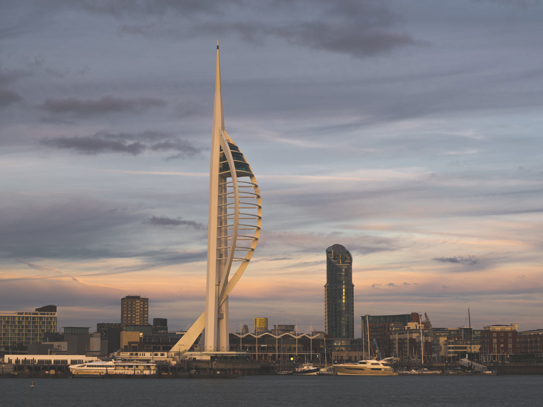 Spinnaker tower and Gunwarf Quays Portsmouth Photo Print - Canvas - Framed Photo Print - Hampshire Prints