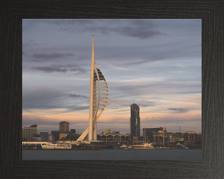 Spinnaker tower and Gunwarf Quays Portsmouth Photo Print - Canvas - Framed Photo Print - Hampshire Prints