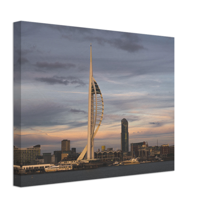 Spinnaker tower and Gunwarf Quays Portsmouth Photo Print - Canvas - Framed Photo Print - Hampshire Prints