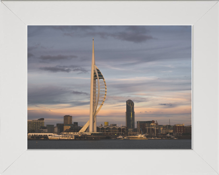 Spinnaker tower and Gunwarf Quays Portsmouth Photo Print - Canvas - Framed Photo Print - Hampshire Prints