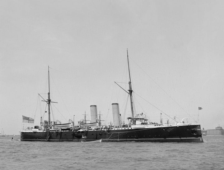 HMS Magicienne 1890 Royal Navy Marathon class Cruiser Photo Print or Framed Print - Hampshire Prints