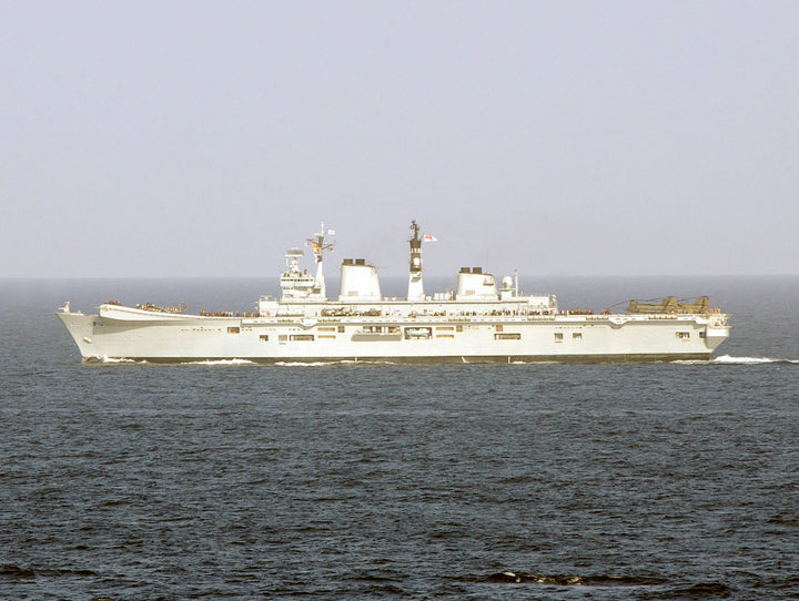 HMS Illustrious R06 Royal Navy aircraft carrier Photo Print or Framed Print - Hampshire Prints