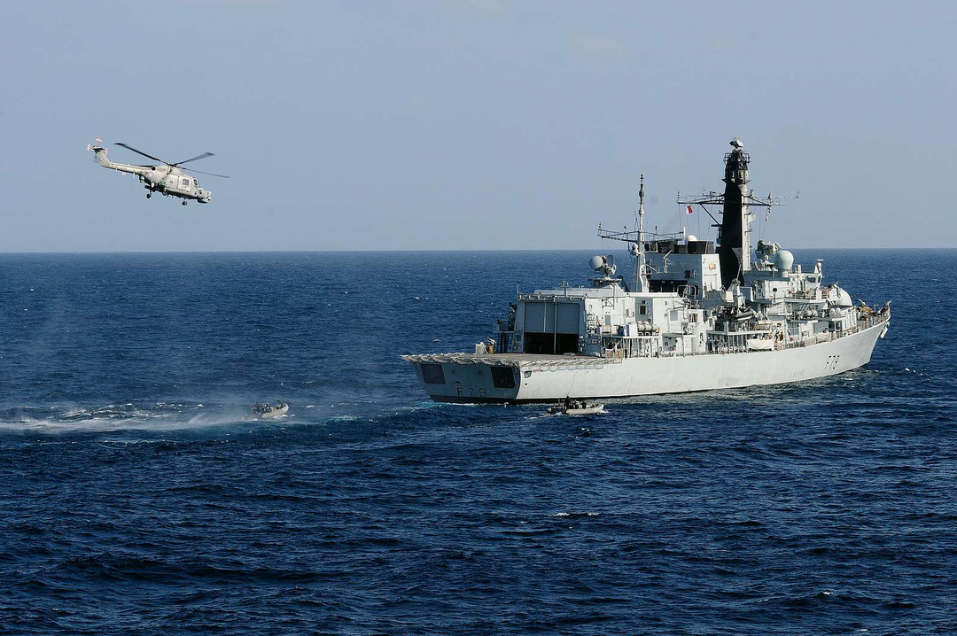 HMS Portland F79 Royal Navy Type 23 frigate Photo Print or Framed Print - Hampshire Prints