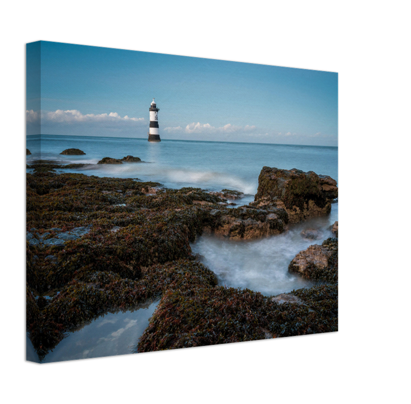 Trwyn Du Lighthouse in Wales Photo Print - Canvas - Framed Photo Print - Hampshire Prints