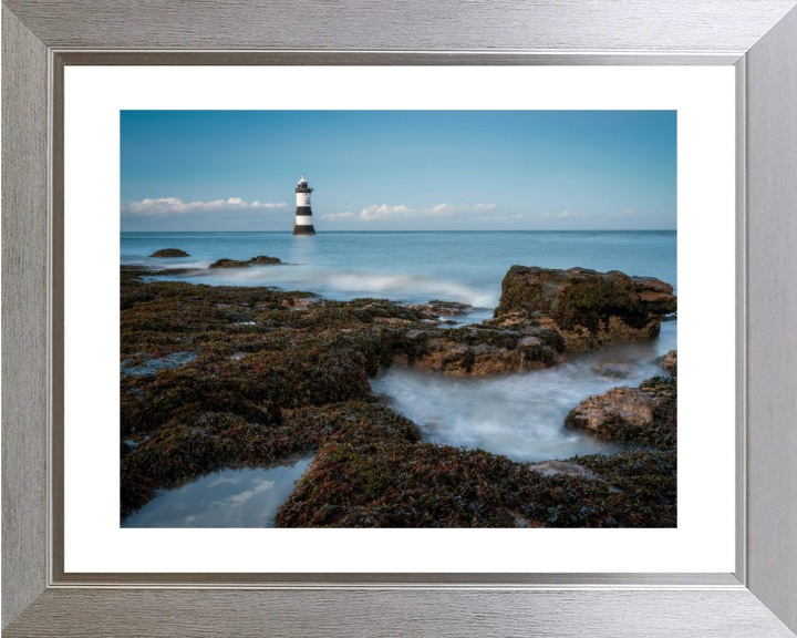 Trwyn Du Lighthouse in Wales Photo Print - Canvas - Framed Photo Print - Hampshire Prints